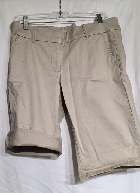 ann taylor loft bermuda shorts