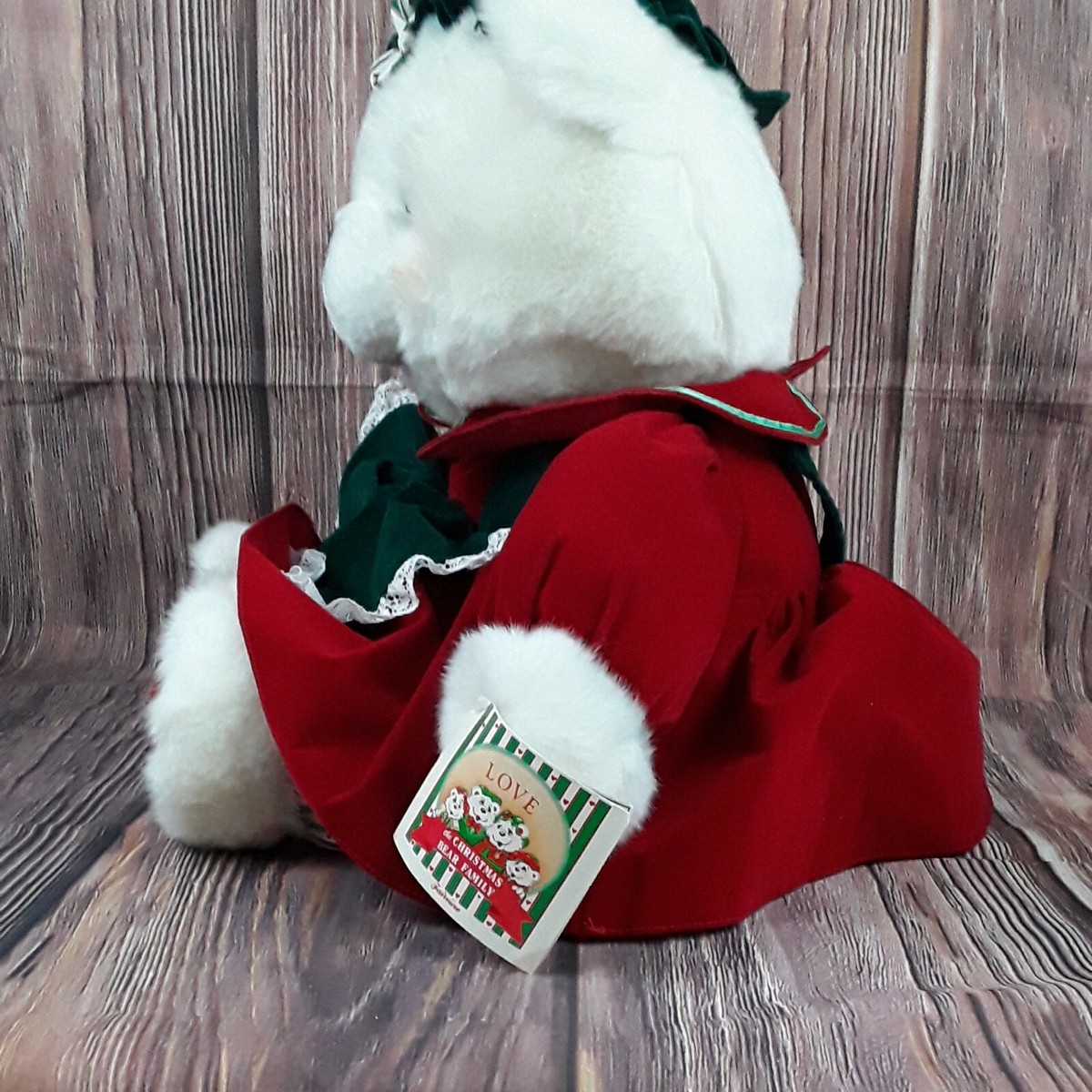 Christmas Bear Family Plush Momma 21