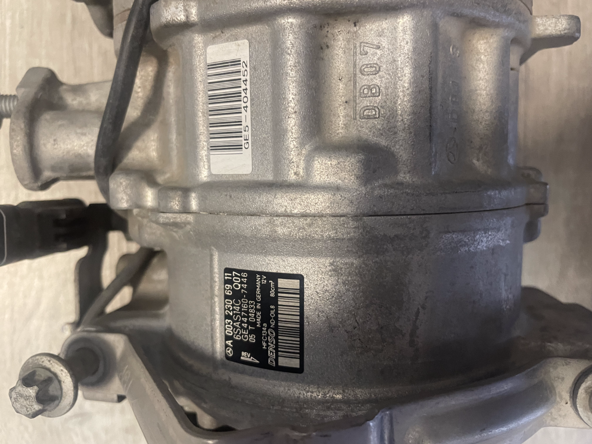 2014-2020 MERCEDES METRIS AIR CON COMPRESSOR A 003 230 69 11 OEM