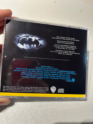 CD Batman Returns Soundtrack Danny Elfman JAPAN EDITION WPCP-4899