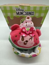 2024 Disney Parks Munchlings Playful Picnic Plush Minnie Mouse Watermelon Chaser