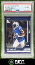 DK Metcalf PSA 10 2024 Panini Donruss Optic 5/15 Purple Stars Seahawks 8281
