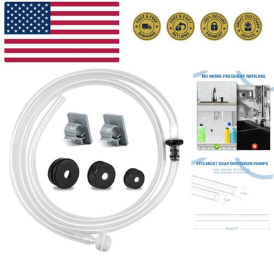 #ad #ad Sink Soap Dispenser Extension Kit: Under Sink Dish Soap Dispenser with 47quot; Tu... $22.99