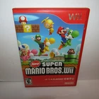 New ListingNew Super Mario Bros. Wii Nintendo Wii Video Game with Manual Tested Scratched