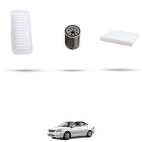 Hoffcar Wartungsset - 3 Filter Kompatibel Mit Toyota Premio 1.5 80KW Ab 2001
