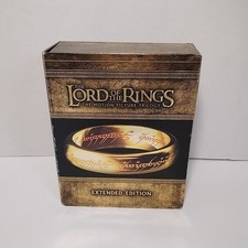The Lord of the Rings - Trilogy Blu Ray - Extended Edition Gold Box set Great