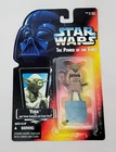 R-146 VINTAGE 1995 HASBRO STAR WARS POWER OF THE FORCE YODA ACTION FIGURE-MOC!