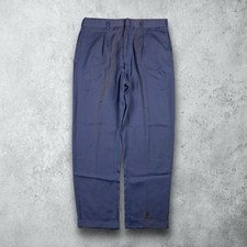 Vintage 50s Rayon Gabardine Pleated Faded Trouser Pants Men's Size 32x30