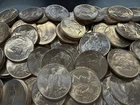 Silver Peace Dollar AU/CU Lot of 500 S$1 Coins Constitutional Silver