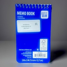 Pen+Gear Memo Book Spiral 3 x 5 in Narrow Ruled 80 Sheets MB-OP-4623 