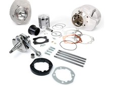 Umrüstset PX80/PX125 Tuning 221ccm -J&G 2% by WT- Conversion Set inkl. Adapterpl