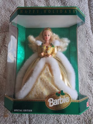 Happy Holidays Special Edition 1994 Barbie Doll Rare Eye Color