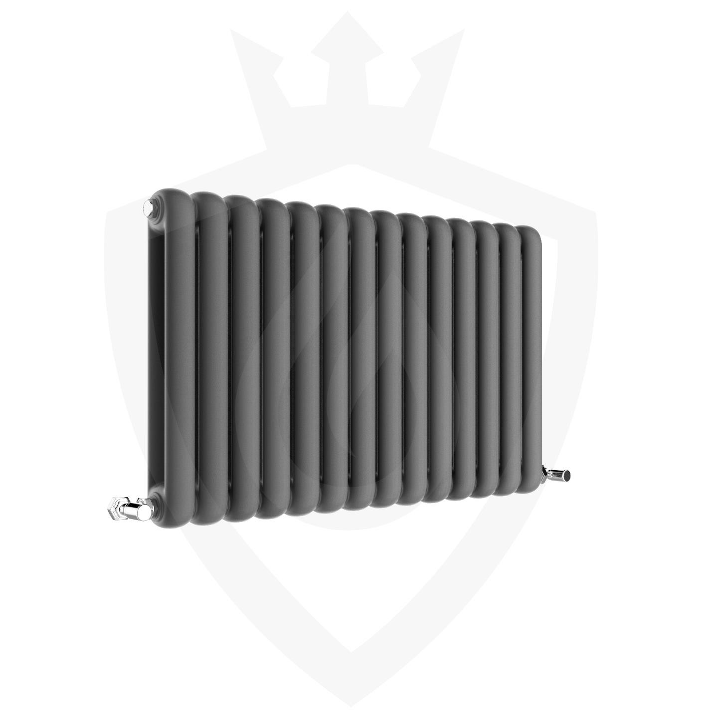 Column Radiator Anthracite Horizontal Modern 853mm x 600mm ""Imperial"" 4629 BTUs