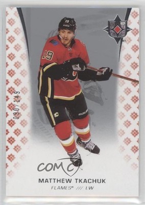 2020-21 Upper Deck Ultimate Collection 90/149 Matthew Tkachuk #71 a3q