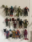 Vintage GI Joe Action Figure Lot of 12 w Accessories  80s / 90s Toy ARAH Cobra