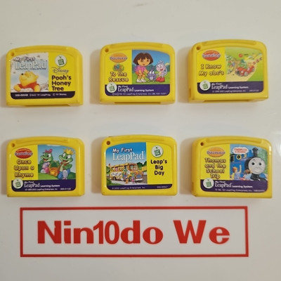 MEIN ERSTES LeapPad LeapFrog 6 x Spielepaket = Thomas Tank & Friends + Winnie Pooh + Dora