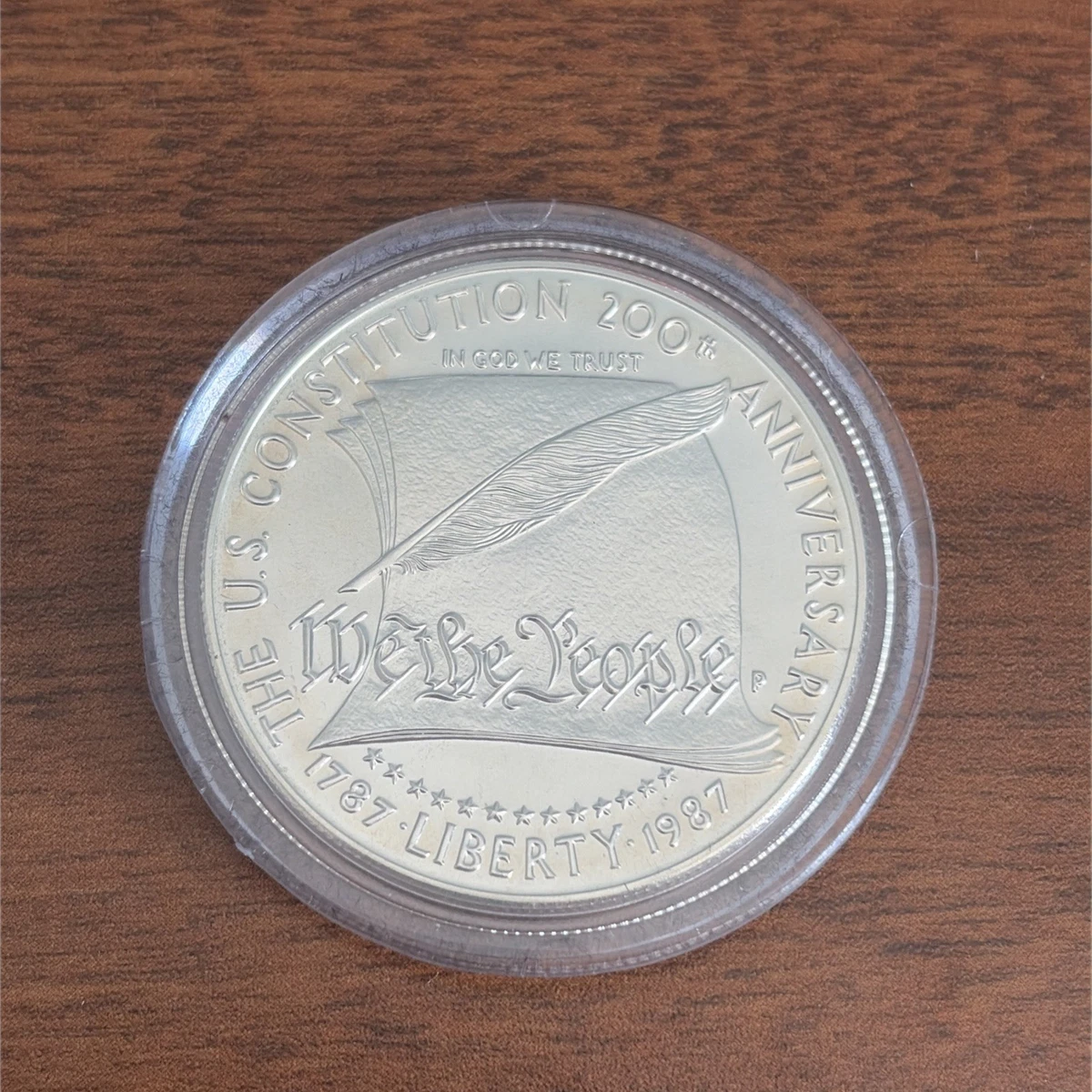 保証書付き】1987年 憲法制定200周年記念銀貨 & 1991年 朝鮮戦争記念