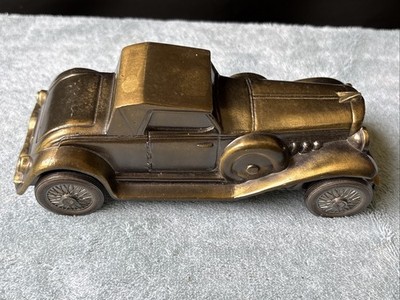 Duesenberg Banthrico Vintage 1930 1970's Car Metal Car Bank