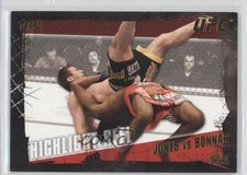 2010 Topps UFC Series 4 Highlight Reel Gold Jon Jones vs Stephan Bonnar 05u4