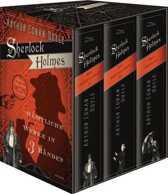 Arthur Conan Doyle / Sherlock Holmes - Sämtliche Werke in 3 Bänden (Die Erzä ...