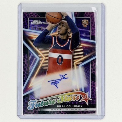 2023-24 Topps Chrome Future Stars Auto Bilal Coulibaly #FSA-BIC RC
