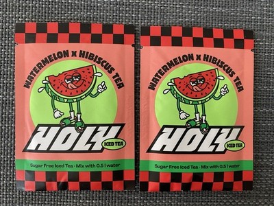 Holy Energy Iced Tea Watermelon x Hibiscus Tea Eistee 2 Portionen Proben