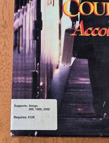 The Third Courier Accolade Commodore Amiga Big Box Game Complete Decoder CIB