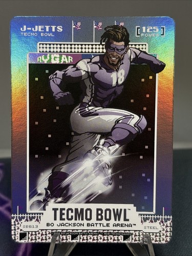 2026 Bo Jackson Battle Arena Tecmo Scoreboard Steel #SB613 J-Jetts