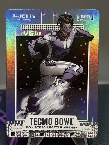 2026 Bo Jackson Battle Arena Tecmo Scoreboard Steel #SB613 J-Jetts