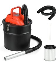 BIDONE ASPIRACENERE ASPIRATUTTO 18L 800W CON SOFFIATORE PER CAMINO STUFE PELLET