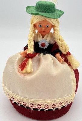 vintage half doll pin cushion