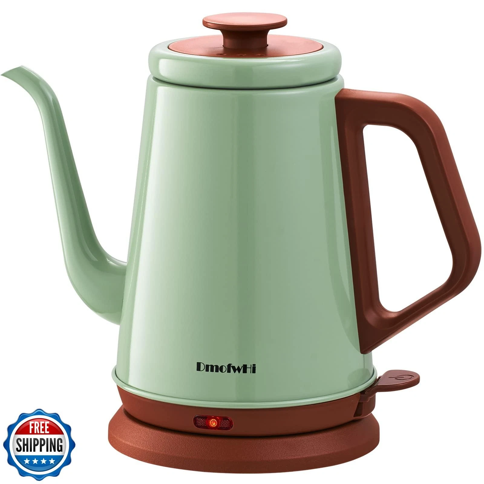 DmofwHi Gooseneck Electric Kettle(1.0L), 100% Stainless Steel BPA