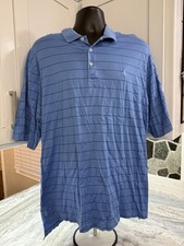 Polo Ralph Lauren Polo Shirt Blue Short Sleeve Cotton Men's Size XL