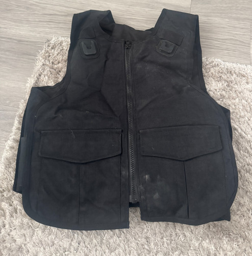 ⭐ EX MET POLICE MELHER VARIO STAB VEST NO LINERS SIZE 4.4 M/L FREE POST DWF9⭐