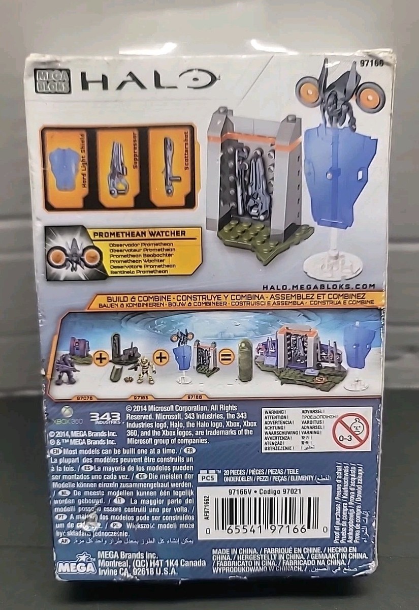 Mega Bloks Halo Forerunner Weapons Pack 97166 Master Chief
