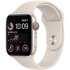 Apple Watch SE 2nd Gen GPS Cellular - 40 mm - Aluminum Case w Starlight Band