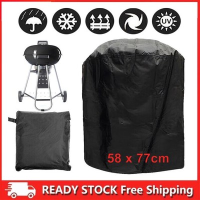 Waterproof BBQ Gas Kettle Grill Cover Fire Pit Barbecue Charbroil Protector 600D