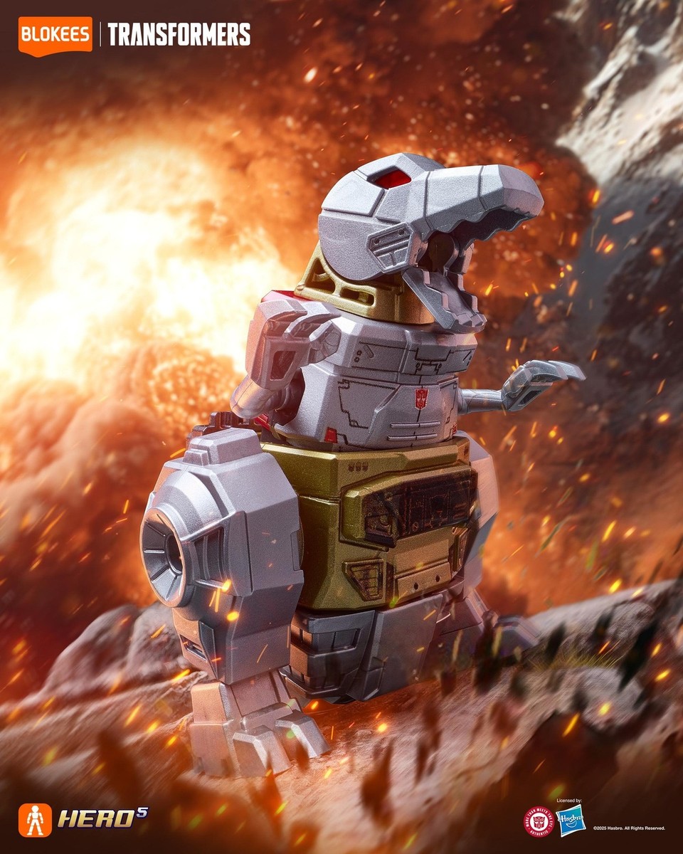 Blokees Transformers Grimlock [Dinosaur] Special Galaxy Defender
