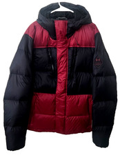 Under Armour Storm Cold Gear Infrared 700 Down Ski Jacket Men's L Black/Red NWT