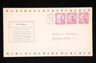 US COVER DANIEL WEBSTER 150TH ANNIVERSARY FDC SCOTT 725 EXETER NEW HAMPSHIRE