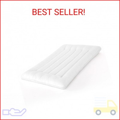 HOMBYS Ultra Thin Flat Pillow for Sleeping, Thin Pillow for Back Sleeper, Suppor