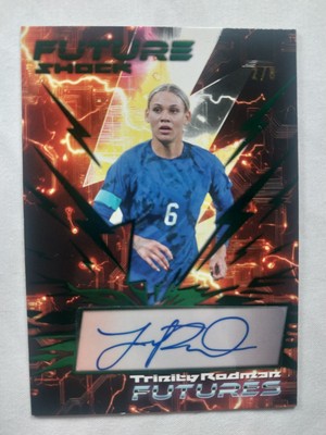2024 Leaf Futures   2/8 Auto Green Future Shock SSP   Trinity Rodman