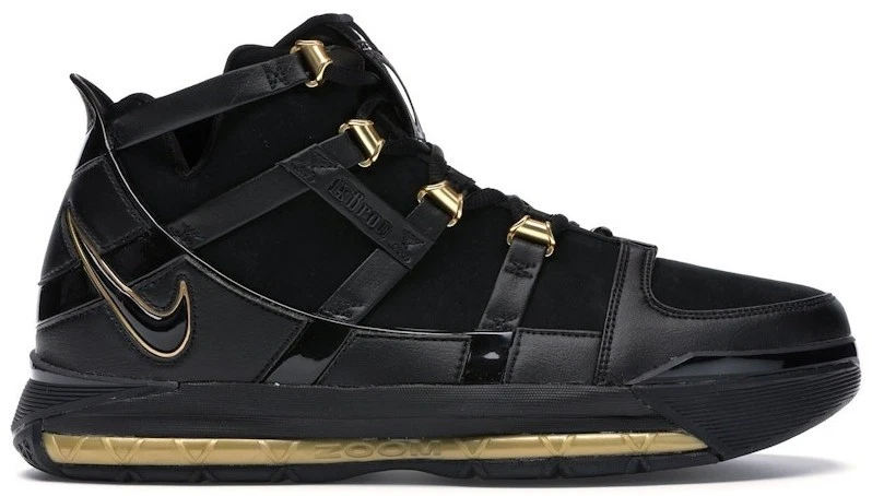 Nike Zoom LeBron 3 Retro 2018 Metallic Gold for Sale