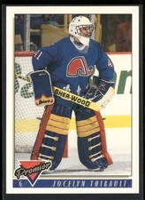 1993-94 Topps Premier - Jocelyn Thibault #393 (RC)