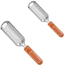 2 Pack Foot Rasp File Pedicure Callus Remover Hard Dead Skin Scrubber Tool Feet