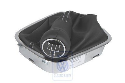 VAG Range Schalthebel Knopf Leder Golf Jetta 2010 2014 Original 6R0711113MJOT