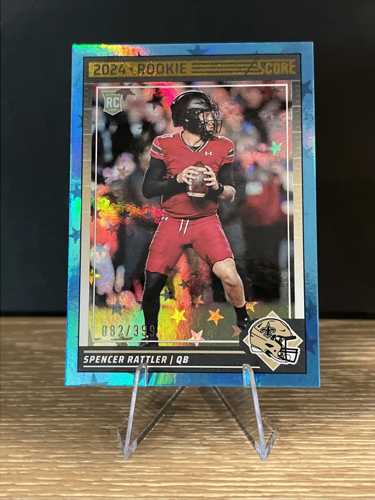 2024 Score - Rookies Spencer Rattler #345 Stars /399 (RC)