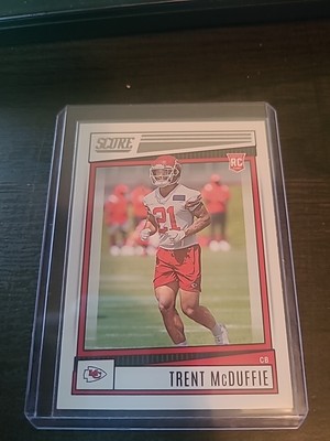 Trent McDuffie   RC 2022 Score #328, Chiefs' lockdown corner of the future!  