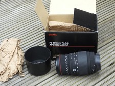 Sigma 70-300mm F/4-5.6 APO DG MACRO Auto Focus Zoom Lens For Canon EF