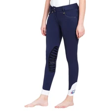 Equine Couture Ladies Darsy Silicone Knee Patch Breeches